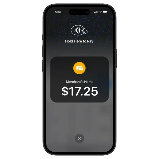 Tap to Pay on iPhone sign in